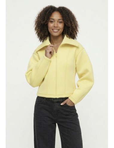 Veste jaune cintrée – FEMME