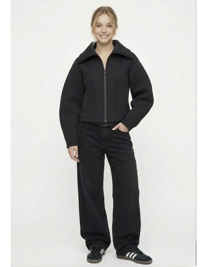 Veste noir cintrée – FEMME