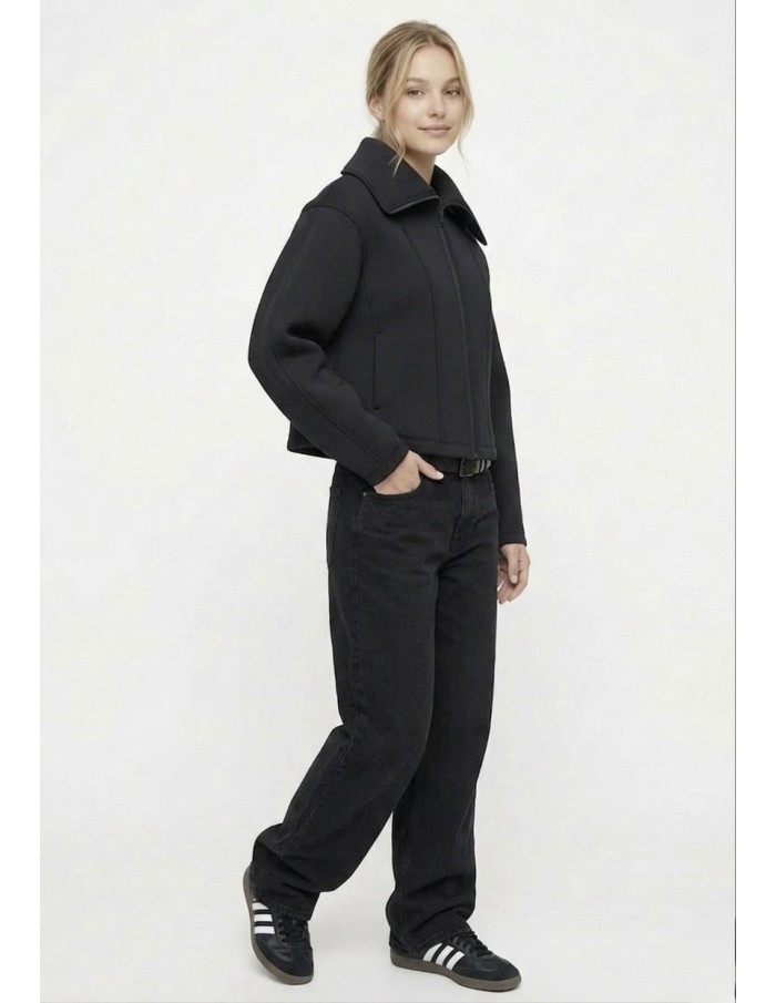 Veste noir cintrée – FEMME