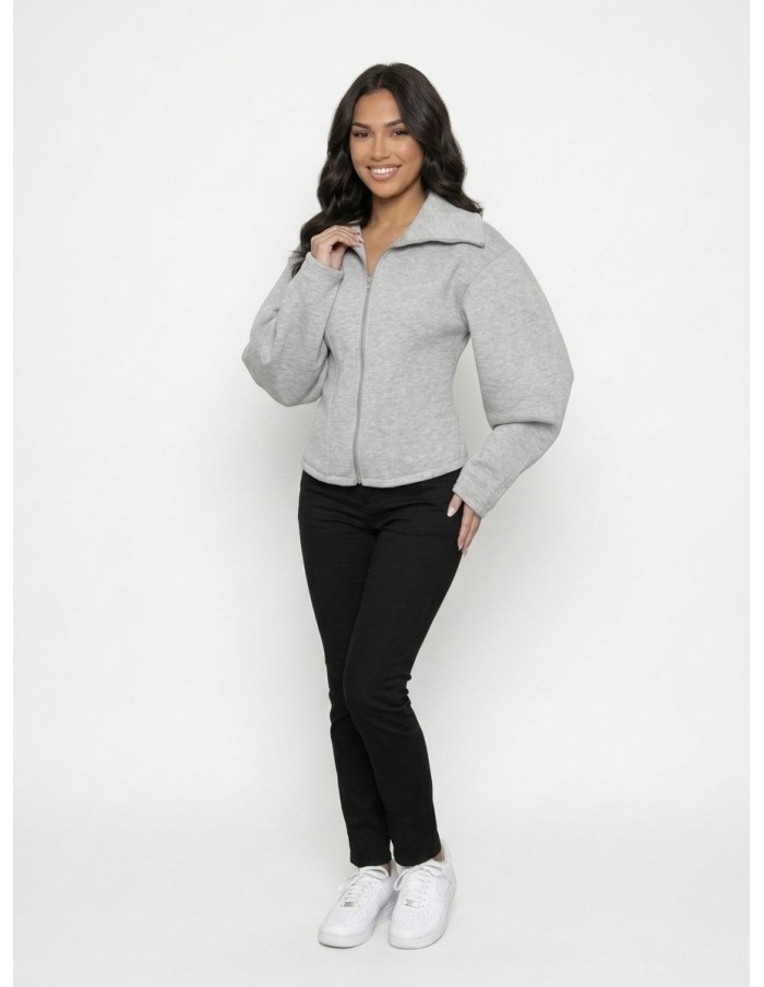 Veste grise cintrée – FEMME