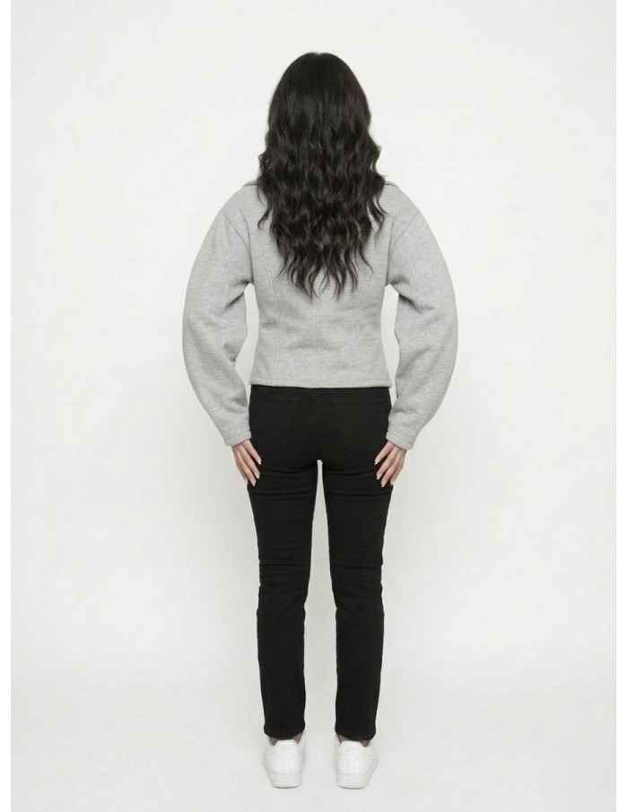 Veste grise cintrée – FEMME