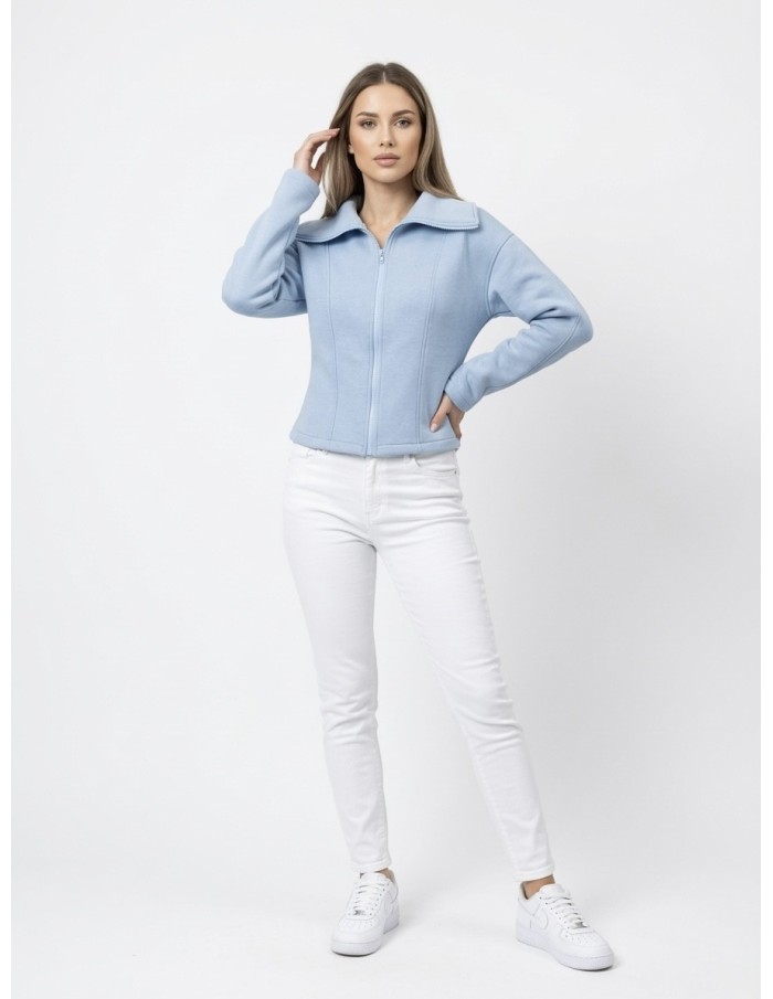 Veste bleu cintrée – FEMME