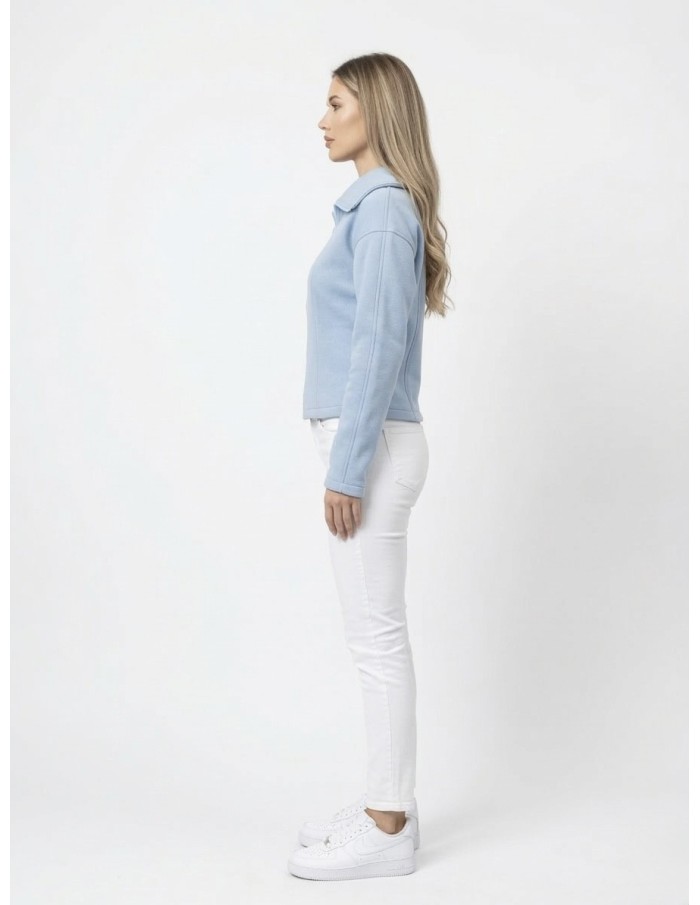 Veste bleu cintrée – FEMME