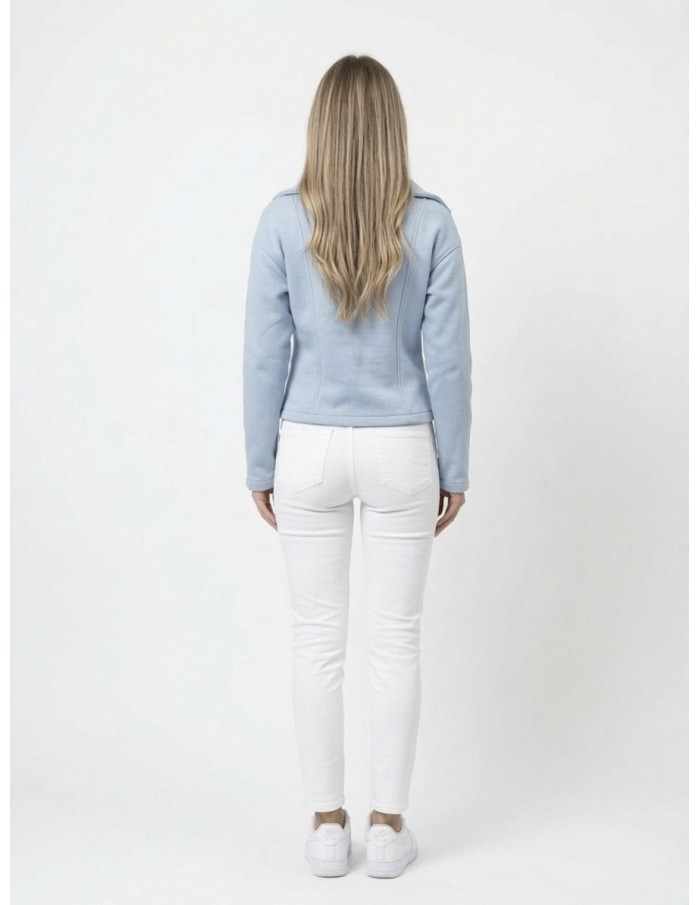 Veste bleu cintrée – FEMME