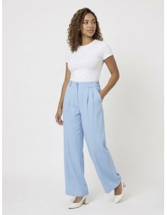 PANTALON FLUIDE BLEU CIEL... 2