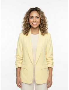 VESTE BLAZER UNI MANCHES...
