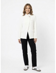 Veste blazer col montant... 2