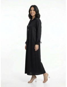 ROBE ABAYA NOIR AVEC... 2