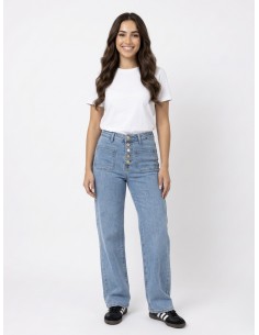 JEAN WIDE LEG BOUTONS... 2