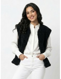 GILET SANS MANCHES OVERSIZE...