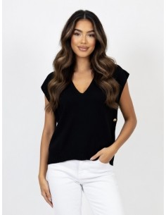 TOP PULL EN MAILLE SANS...