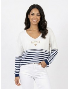 Top pull Oversize "ICONIC "...