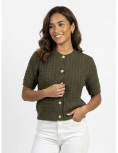 TOP PULL MANCHE COURTE...