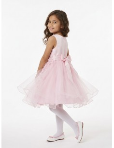 ROBE ROSE POUDRÉ FLEURIE... 2