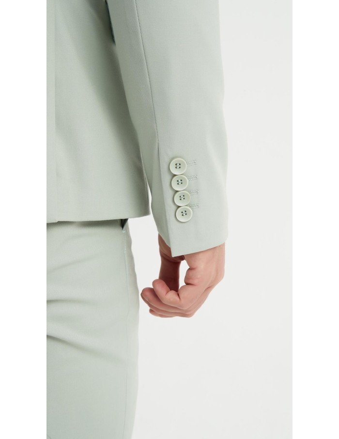 Costume 4 pièces vert sauge - homme