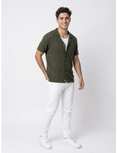 GILET CHEMISE MAILLE UNI... 2