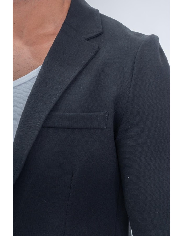 ENSEMBLE TAILLEUR NOIR COUPE AJUSTÉE - HOMME