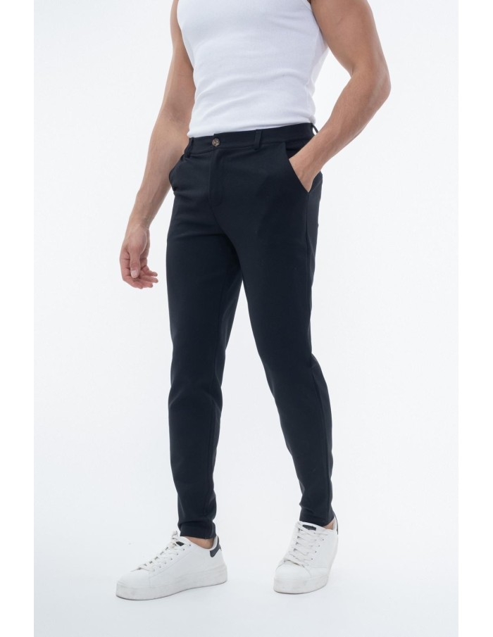 ENSEMBLE TAILLEUR NOIR COUPE AJUSTÉE - HOMME