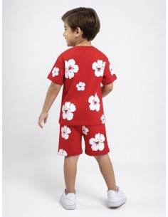 ENSEMBLE FLEURI ROUGE... 2