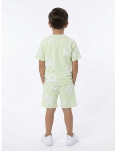 ENSEMBLE FLEURI VERT... 2