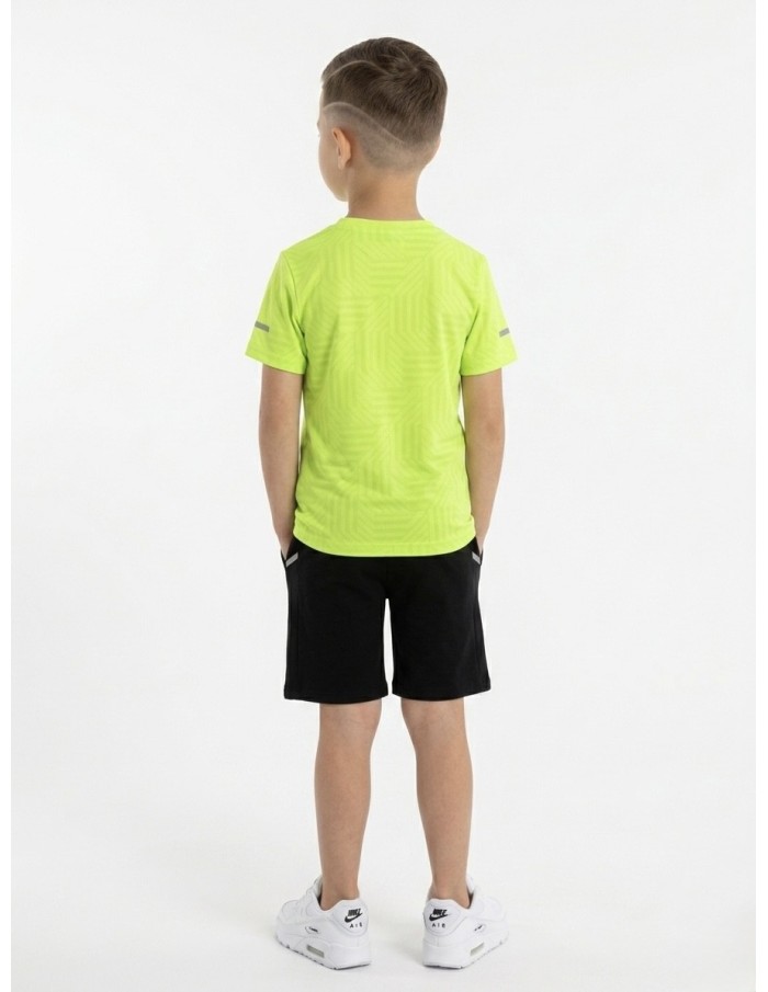 ENSEMBLE TECH T-SHIRT + SHORT - GARÇON
