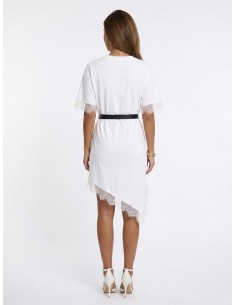 ROBE T-SHIRT BLANCHE... 2