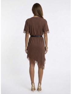 ROBE T-SHIRT CHOCOLAT... 2