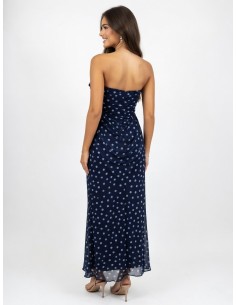 ROBE LONGUE BUSTIER À POIS... 2