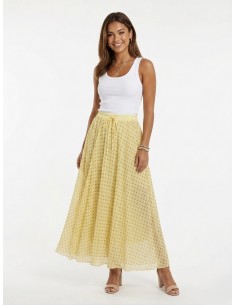 JUPE LONGUE JAUNE À POIS... 2
