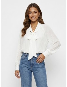 BLOUSE BLANCHE COL...