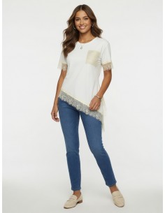 T-SHIRT ASYMÉTRIQUE JAUNE... 2