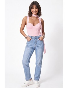 TOP BUSTIER ROSE COUPE... 2