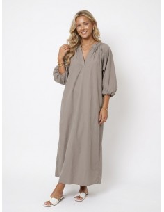 ROBE LONGUE COUPE AMPLE ET...