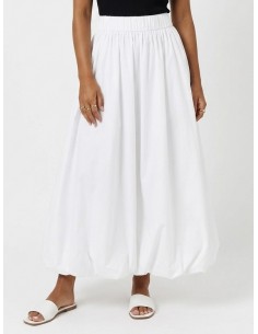 JUPE BLANCHE BALLON LONGUE...
