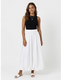 JUPE BLANCHE BALLON LONGUE... 2