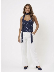 TOP BUSTIER BLEU MARINE A... 2