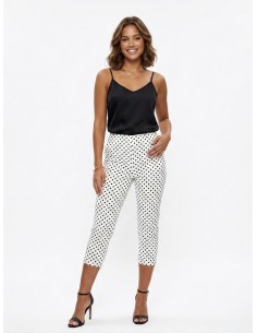 PANTALON CAPRI BLANC... 2