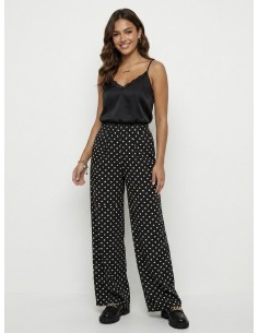 PANTALON NOIR À POIS FLUIDE... 2