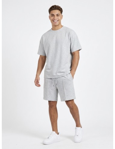 ENSEMBLE GRIS T-SHIRT & SHORT COUTURE...