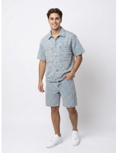 ensemble short en jean homme 2