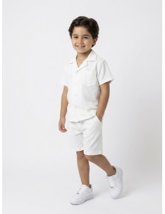 ENSEMBLE TEXTURÉ CHEMISE +...