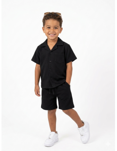 ENSEMBLE TEXTURÉ CHEMISE +...
