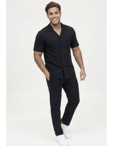 ensemble chemise pantalon noir