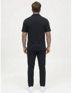 ensemble chemise pantalon noir 2
