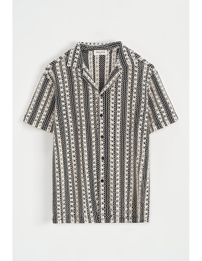 GILET CHEMISE IMPRIMÉ – HOMME