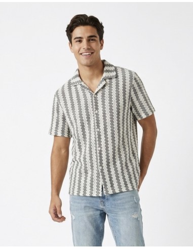 GILET CHEMISE IMPRIMÉ – HOMME