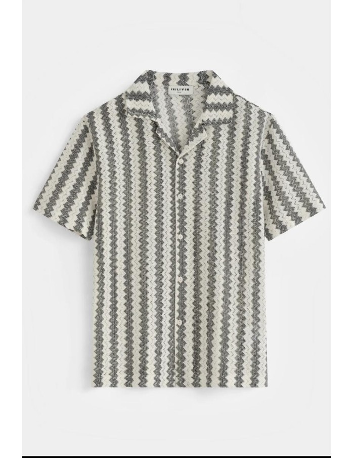 GILET CHEMISE IMPRIMÉ – HOMME