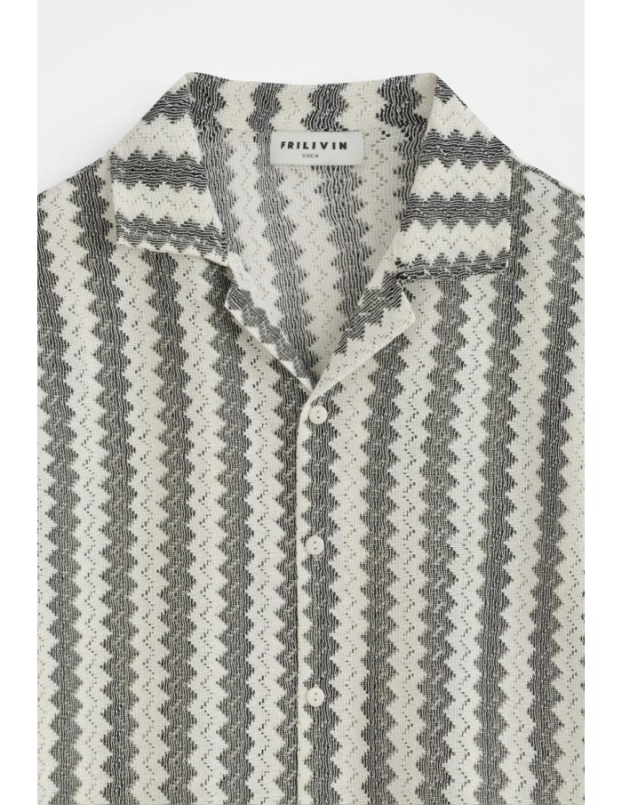 GILET CHEMISE IMPRIMÉ – HOMME