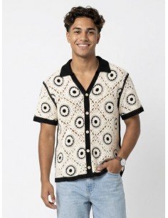 GILET CHEMISE ÉCRU & MOTIFS...