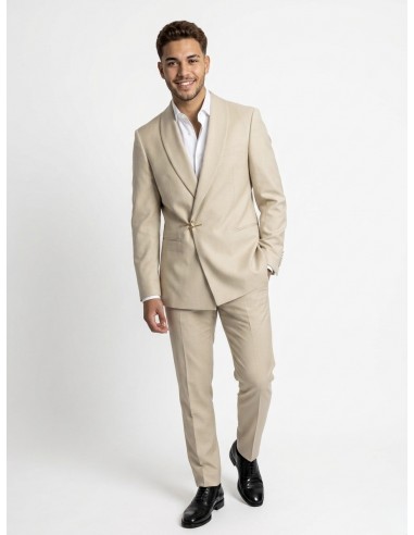 Costume 2 pièces beige - homme